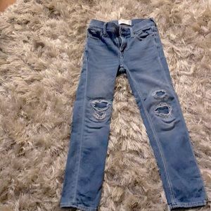 Boys Abercrombie ripped Jeans